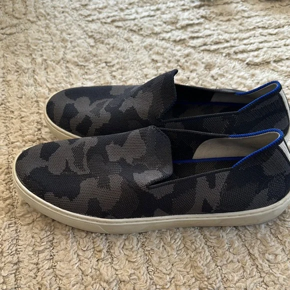 Rothy’s Women’s Slip On Sneaker- Black Camo - Picture 5 of 11